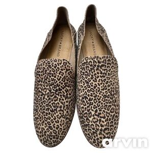 Lucky Brand Animal Print Slip-On Shoes